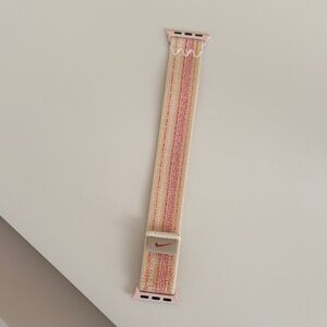 Nike Pink and Orange Apple Watch Band